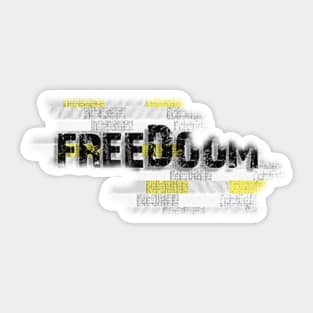 Freedoom Sticker